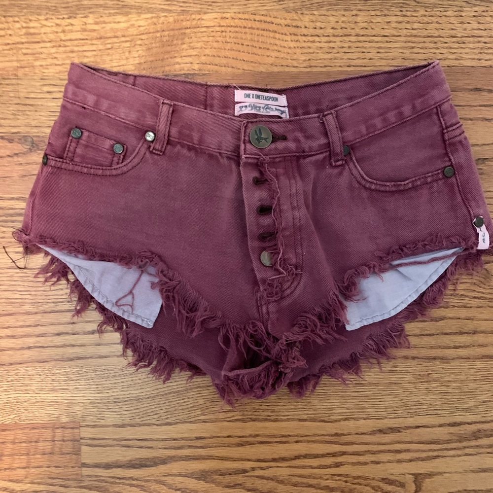 Maroon One Teaspoon Shorts